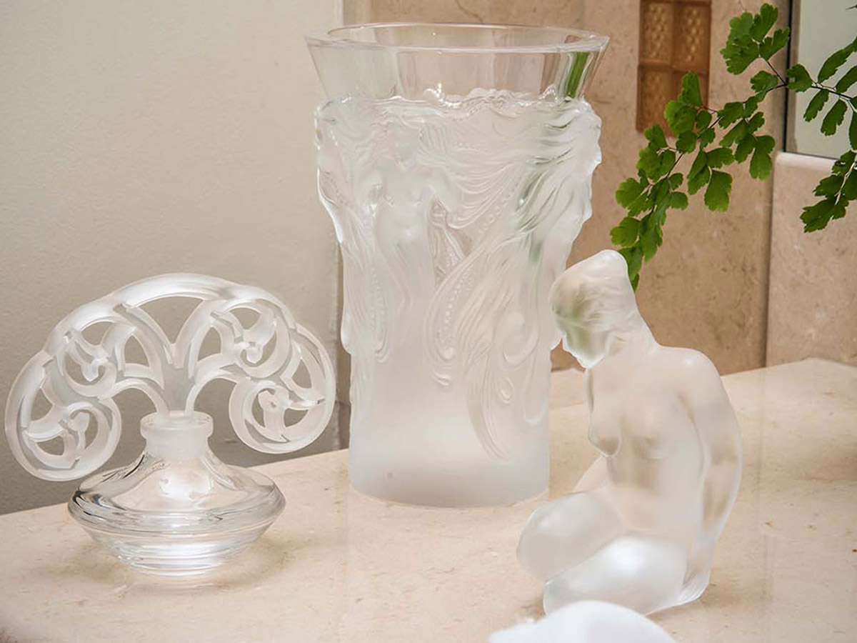 Lalique Fantasia Vase