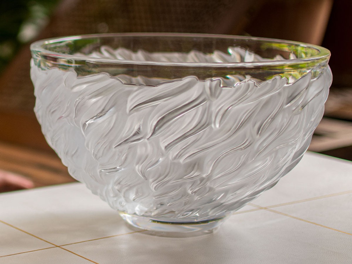 Lalique Fourrure Bowl