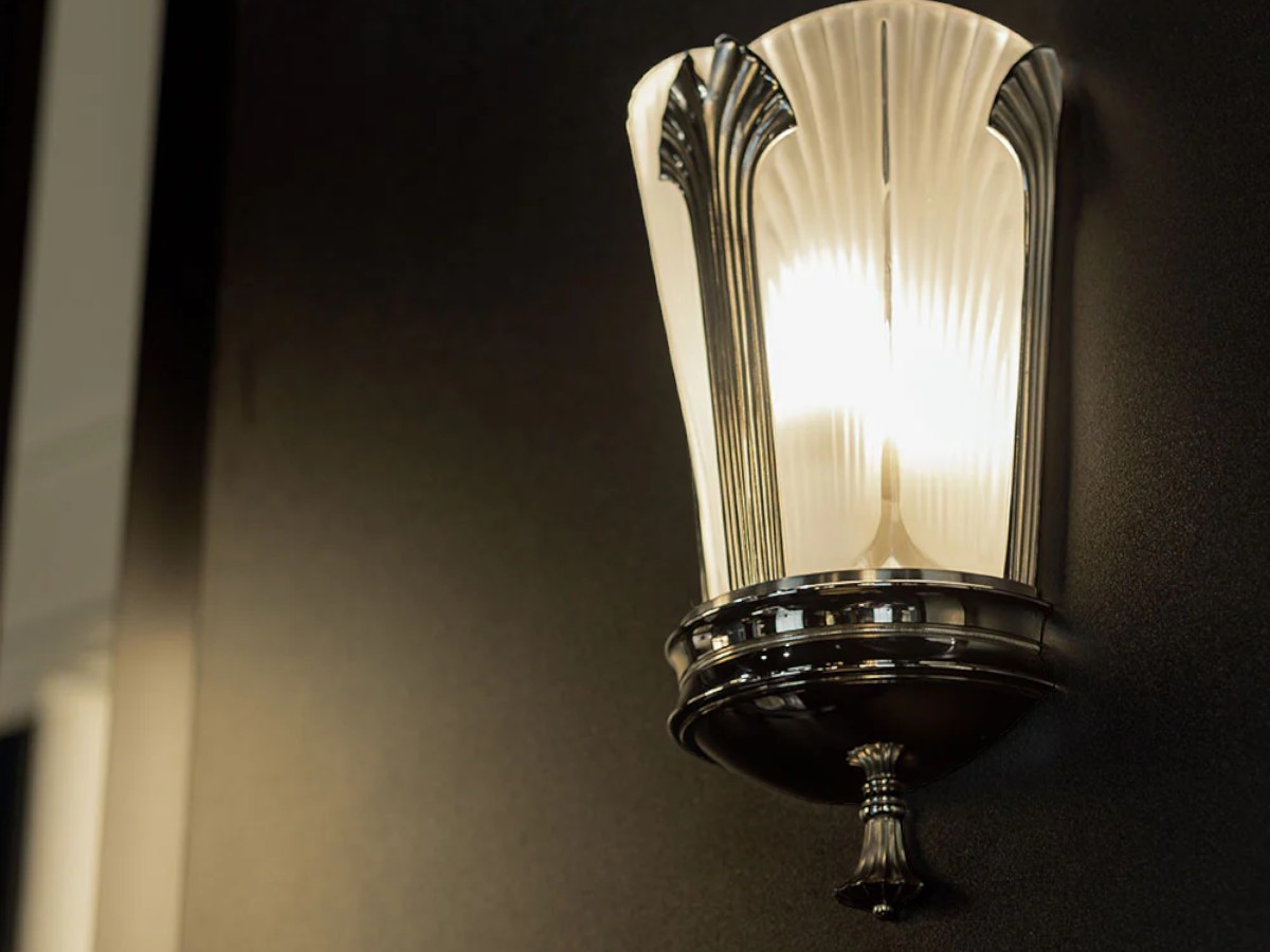 Lalique Ginkgo Wall Lamp Small