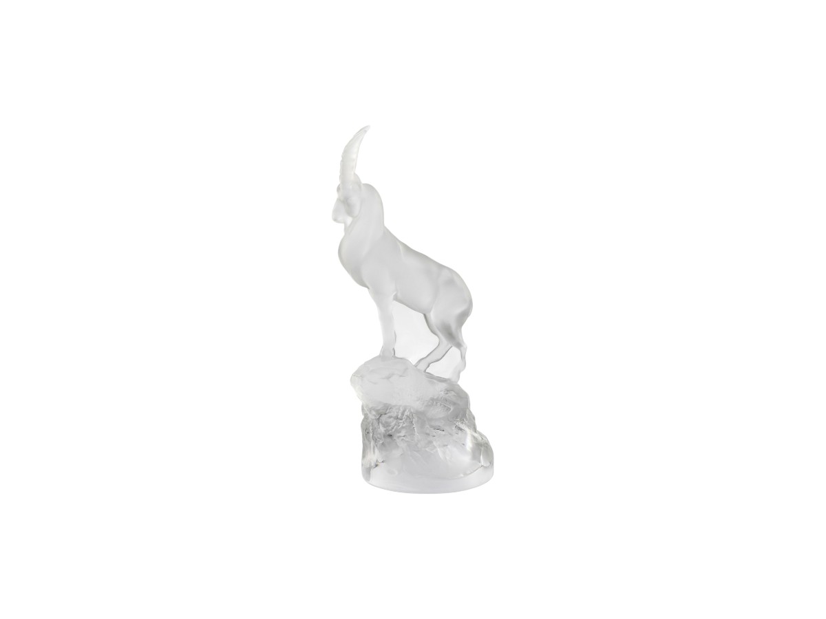Lalique Ibex Sculpture