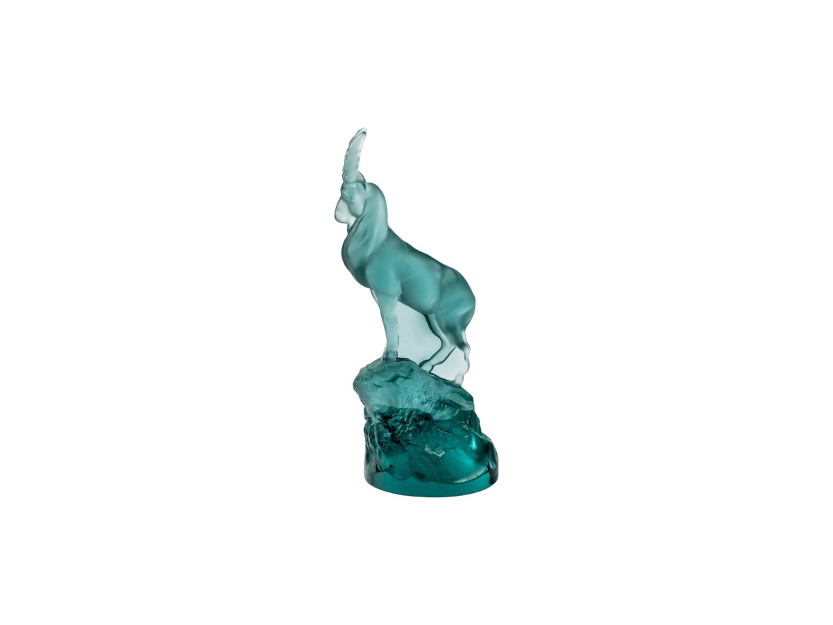 Lalique Ibex Sculpture