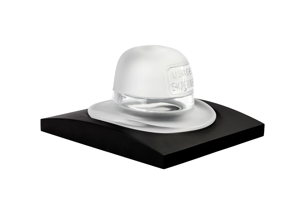 Lalique Magritte Chapeau Decorative Object
