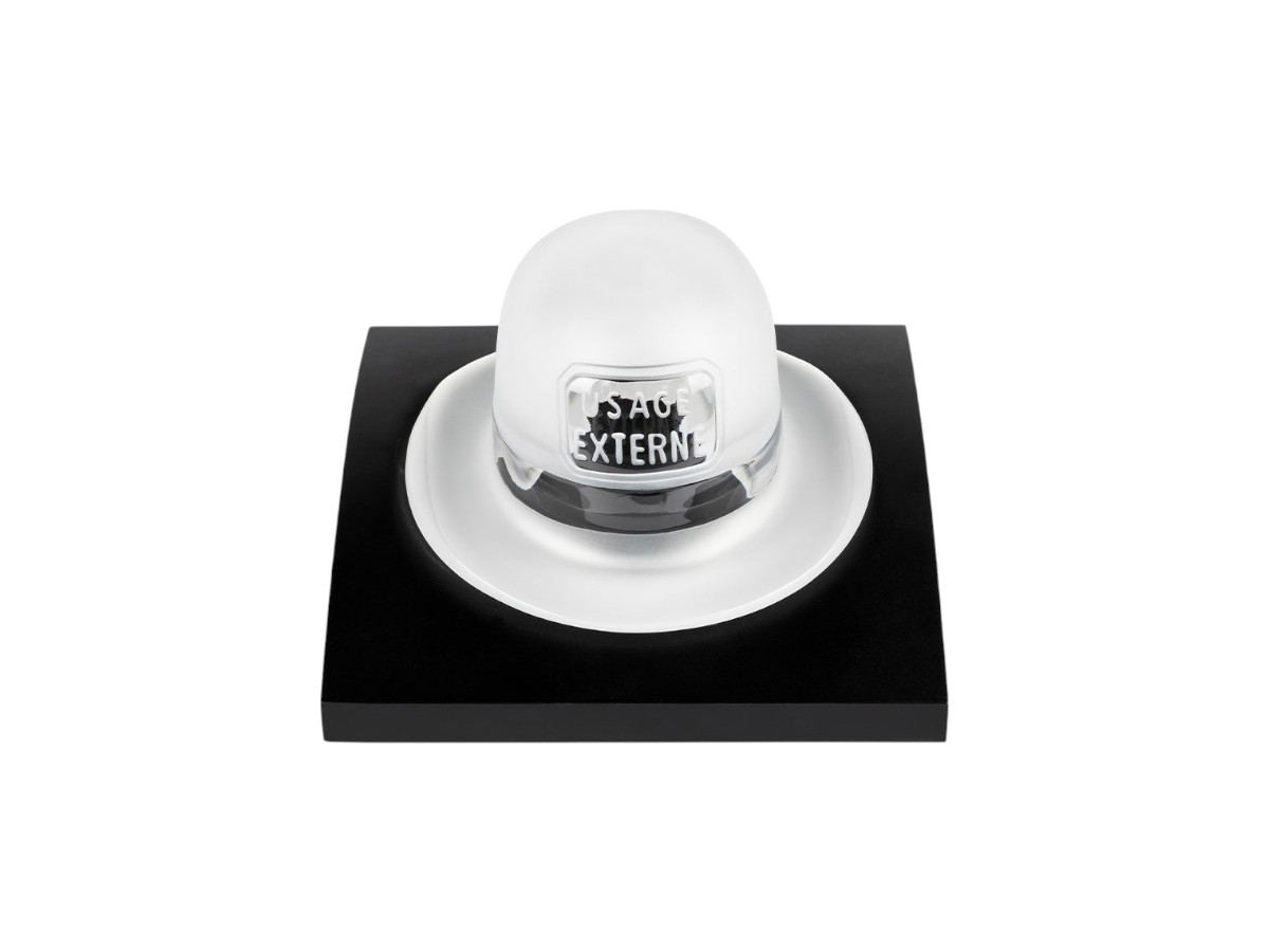 Lalique Magritte Chapeau Decorative Object