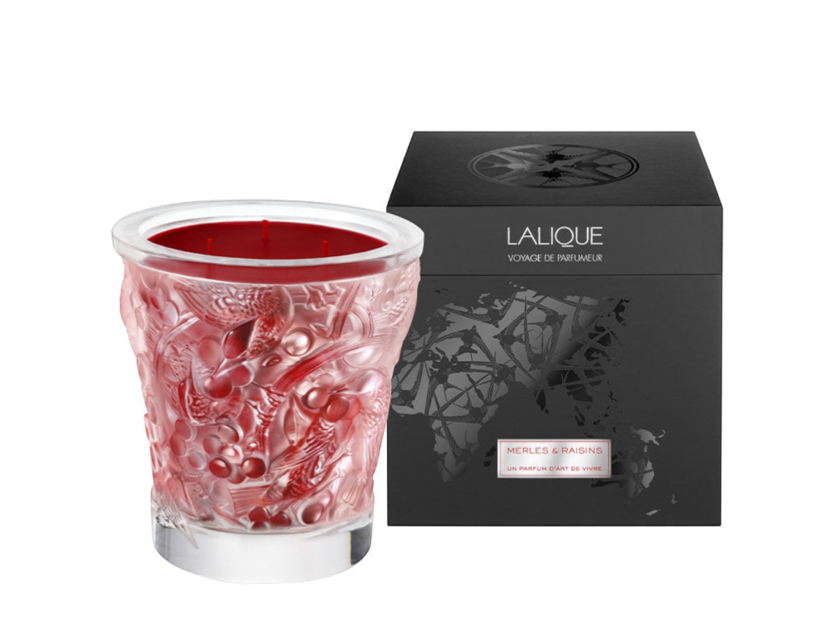Lalique Merles Et Raisins Scented Candle