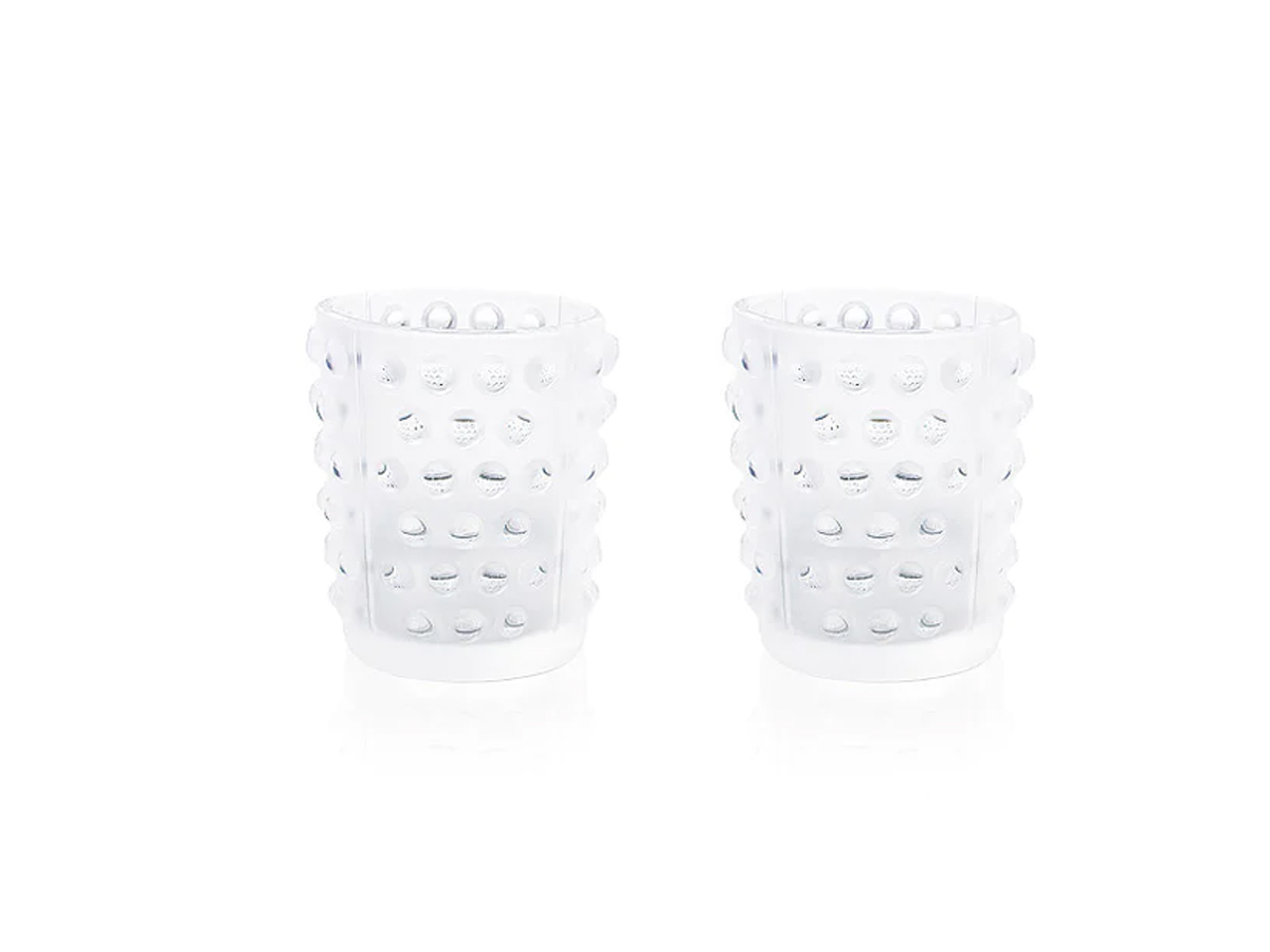 Подсвечник Lalique Mossi Votive, набор 2
