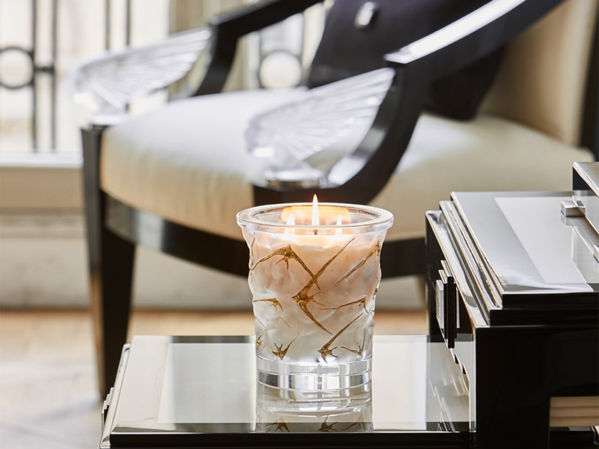 Lalique Oceans Gold Scented Candle