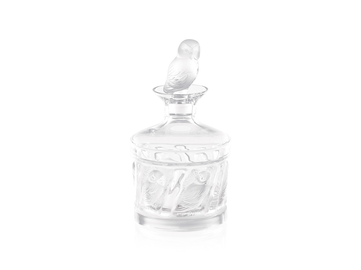 Lalique Owl Decanter