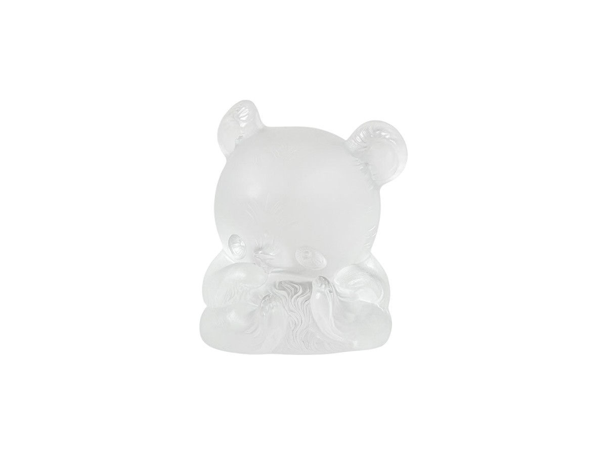 Lalique Panda Sitting Decorative Object