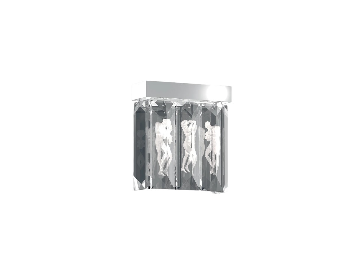 Бра Lalique Serene 5, прямоугольное
