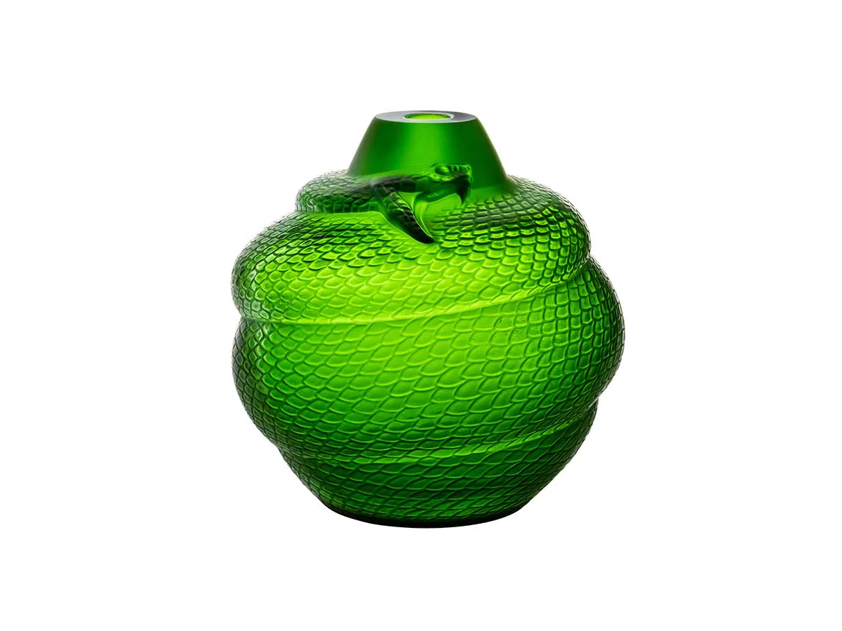 Lalique Serpent Vase