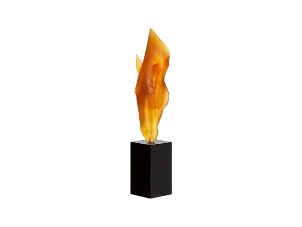 Lalique Still Water Decorative Object H 37 Cm