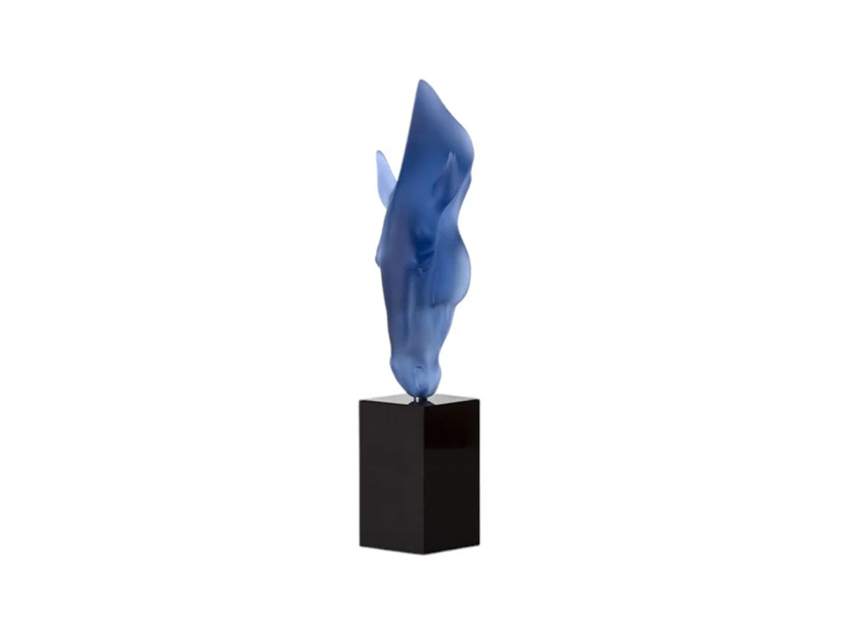 Lalique Still Water Decorative Object H 37 Cm
