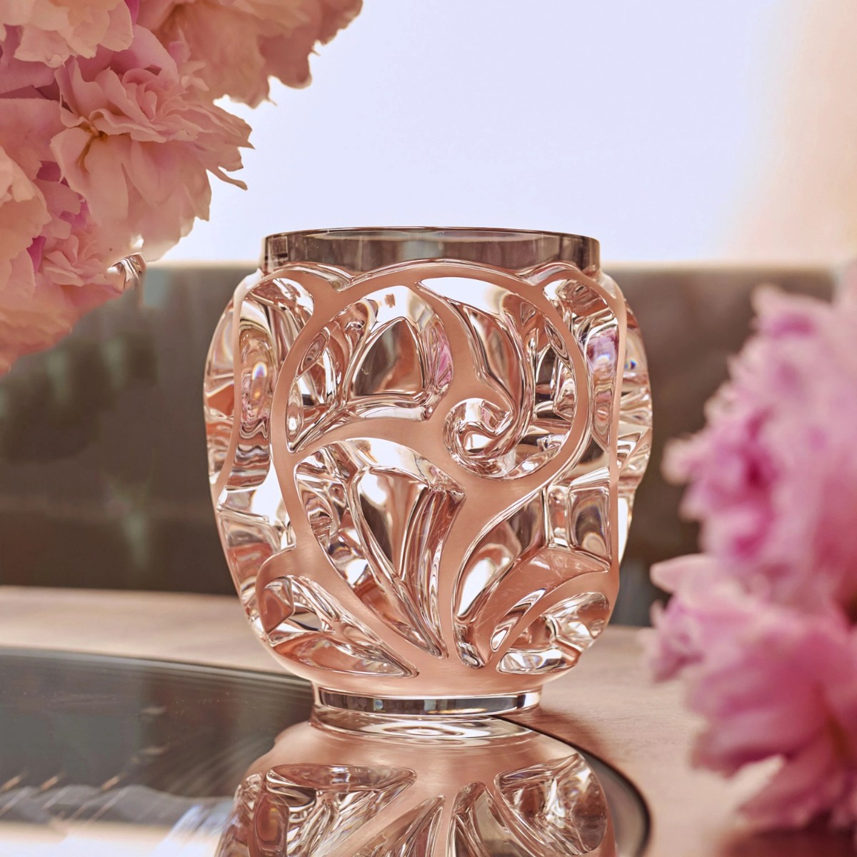 Ваза Lalique Tourbillons, малая