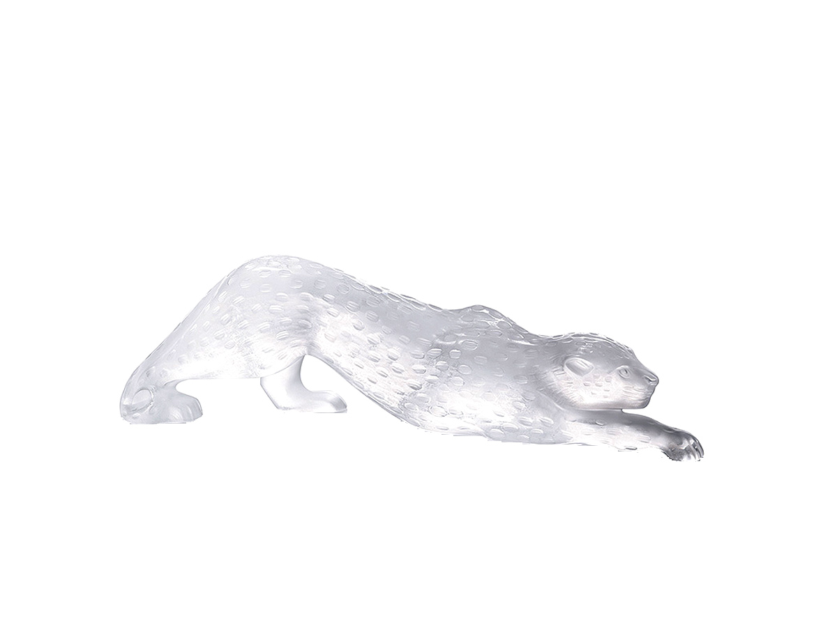 Lalique Zeila Panther Large Sculpture Decorative Object