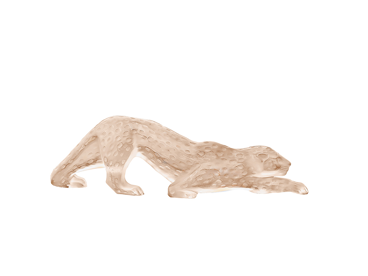 Lalique Zeila Panther Large Sculpture Decorative Object