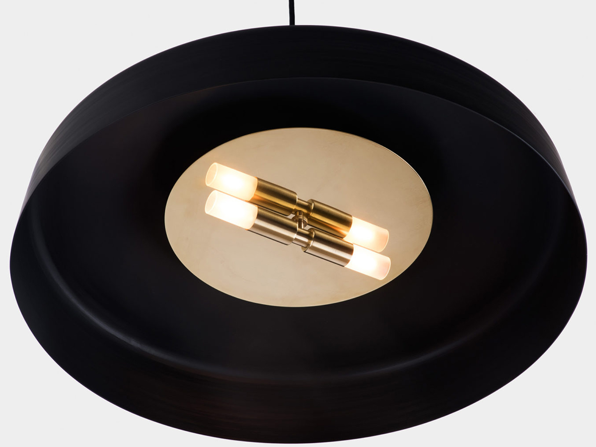 Lambert Fils Cliff Dome Suspension Lamp