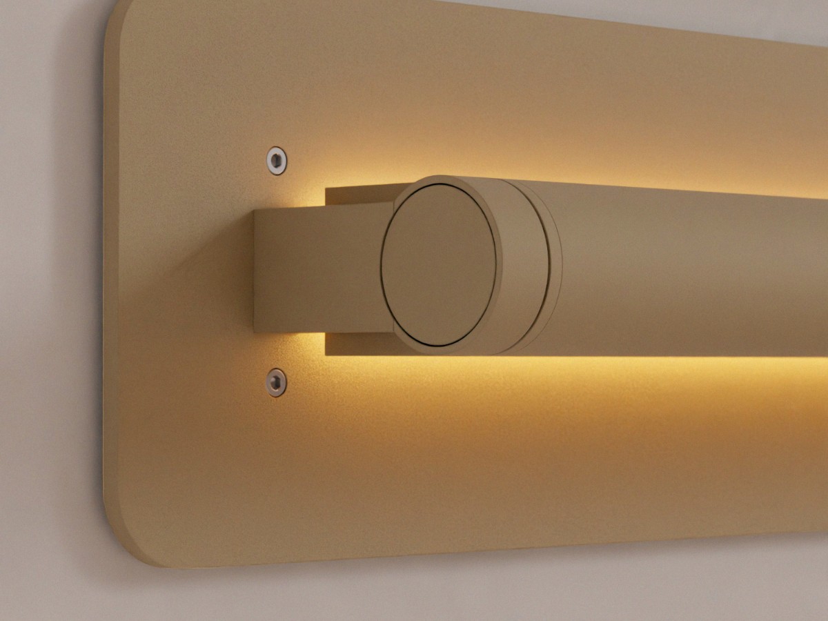Lambert Fils Ipo 03 Wall Lamp Hardwire L 47 Cm