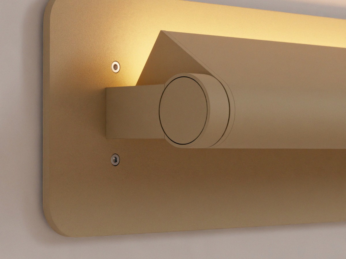 Lambert Fils Ipo 03 Wall Lamp Hardwire L 47 Cm