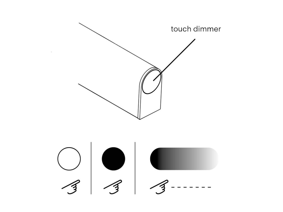 Lambert Fils Ipo 03 Wall Lamp Softwire L 47 Cm