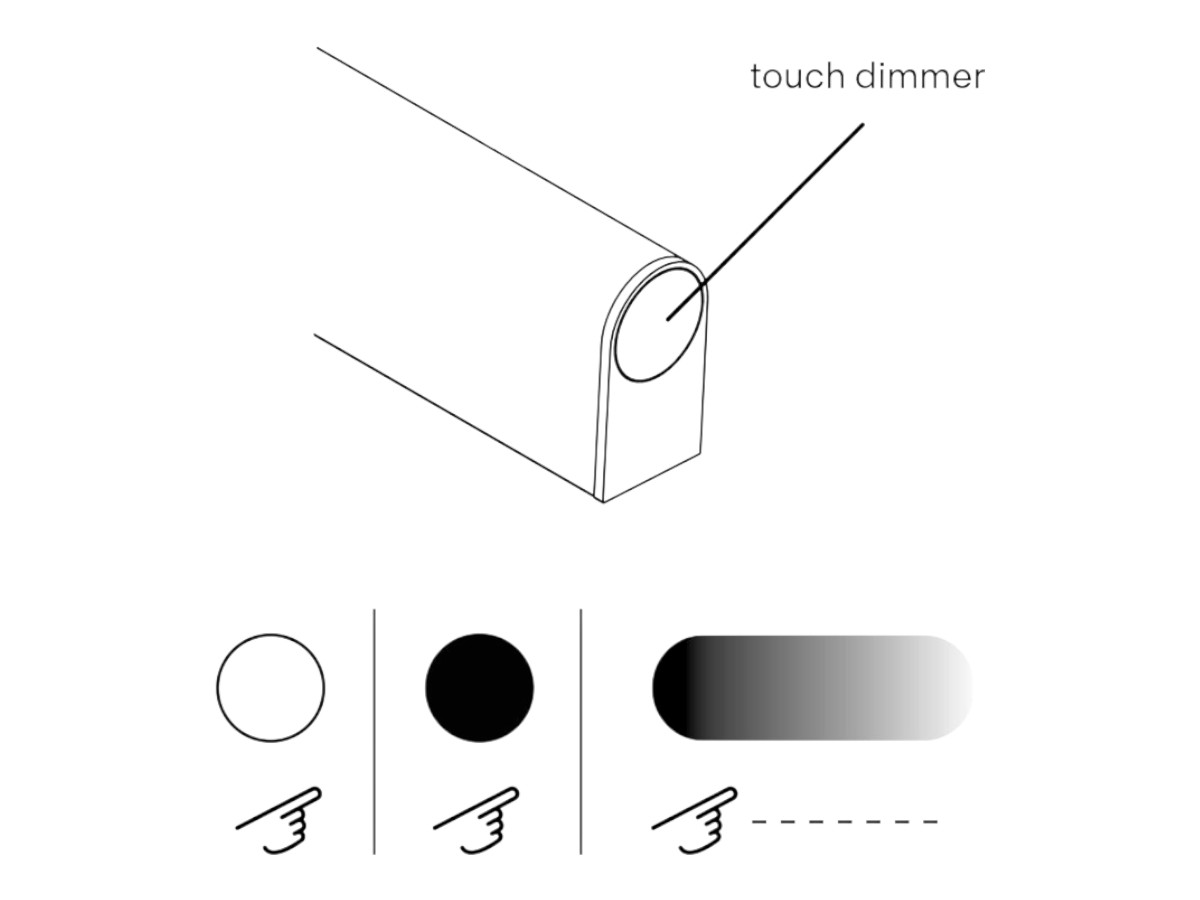 Lambert Fils Ipo 03 Wall Lamp Softwire L 622 Cm