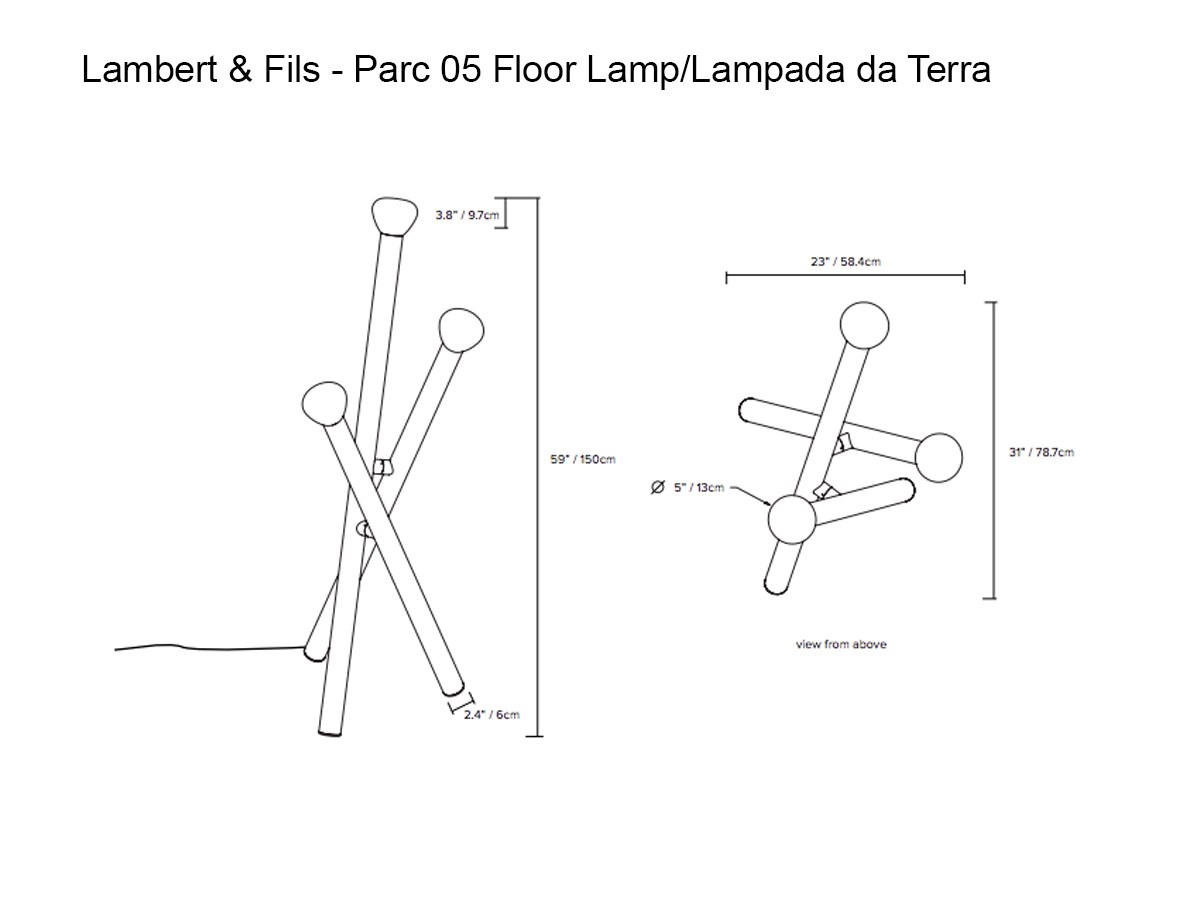 Lambert Fils Parc 05 Floor Lamp
