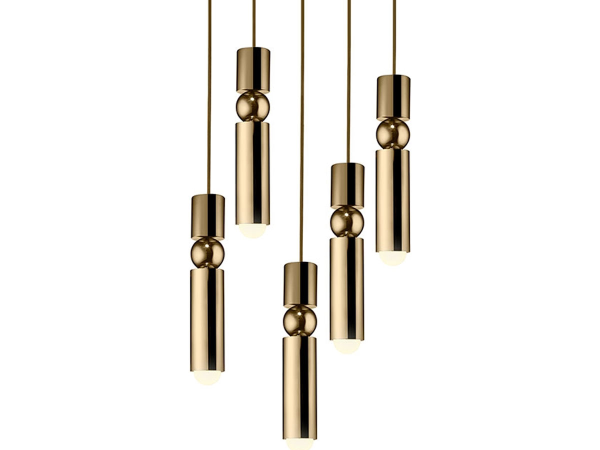 Подвесной светильник Lee Broom Fulcrum Chandelier 5 Piece