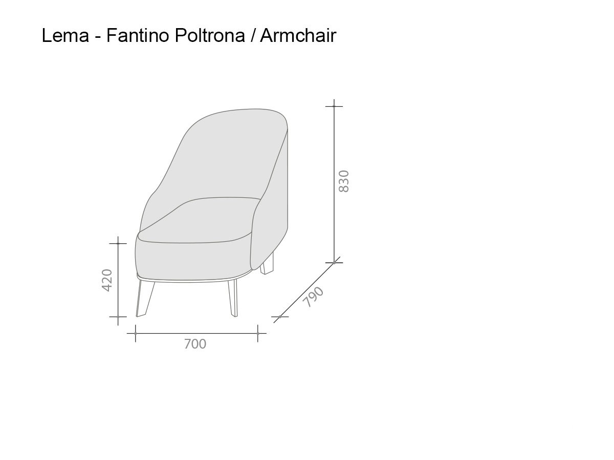 Lema Fantino Armchair