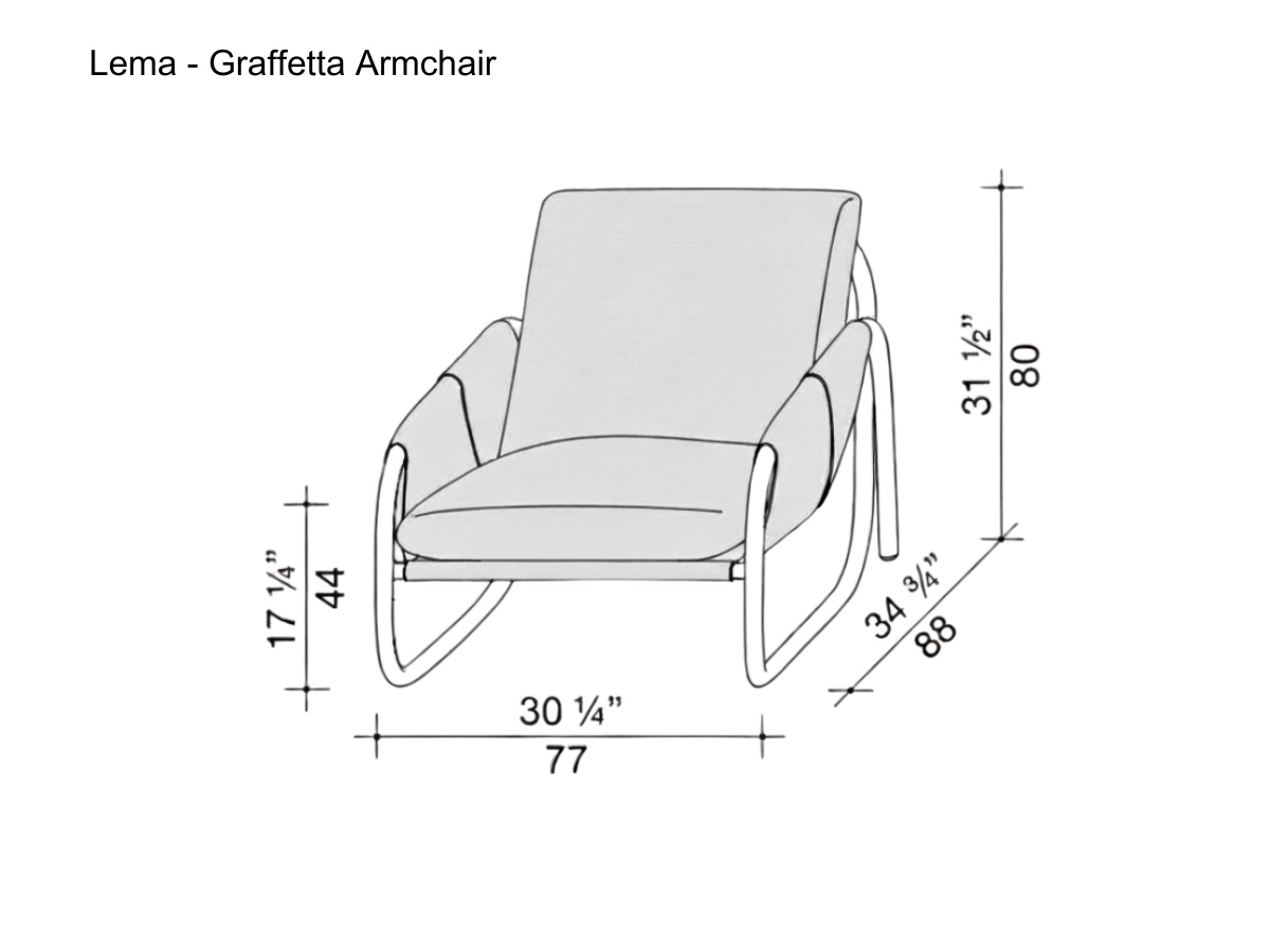 Lema Graffetta Armchair