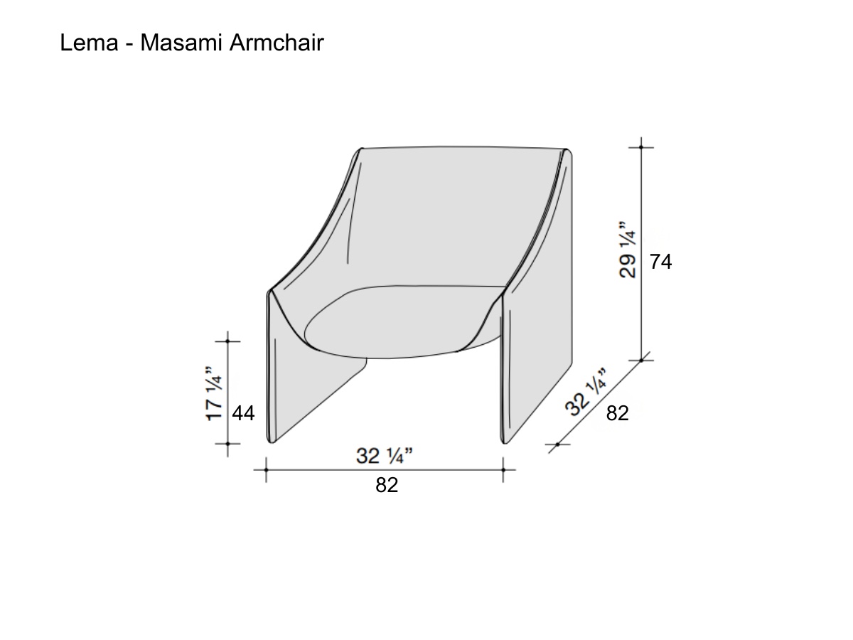 Lema Masami Armchair