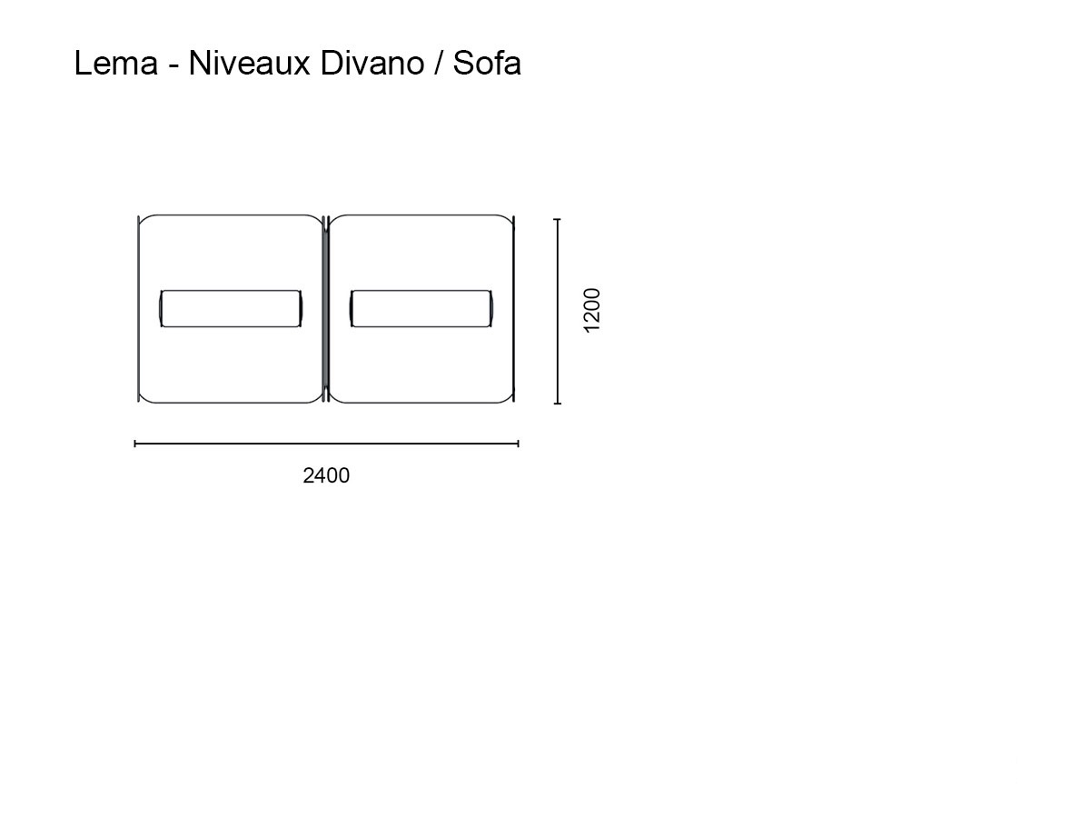 Lema Niveaux Sofa