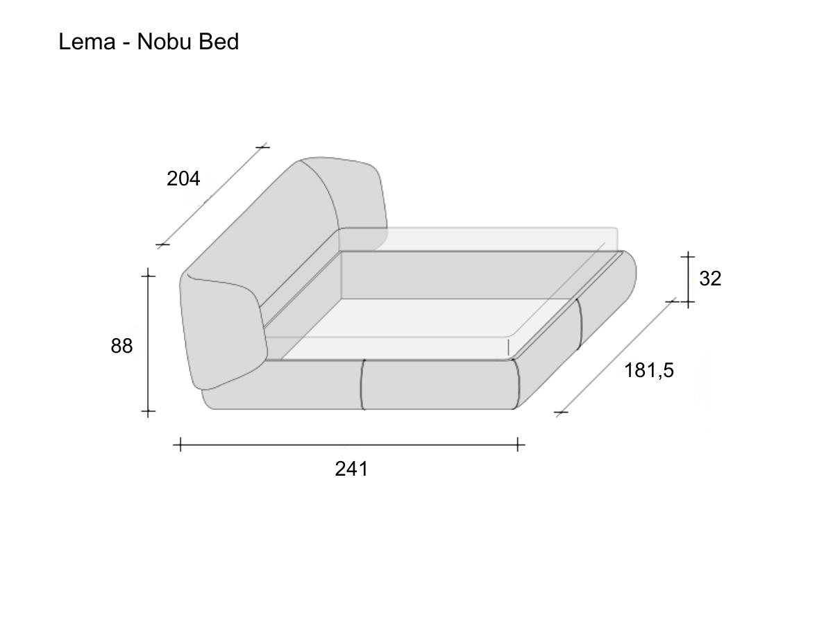 Lema Nobu Bed