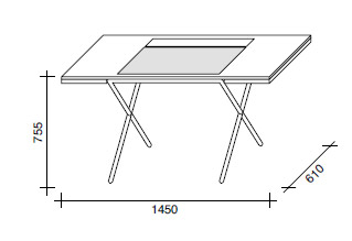 Lema Novelist Desk