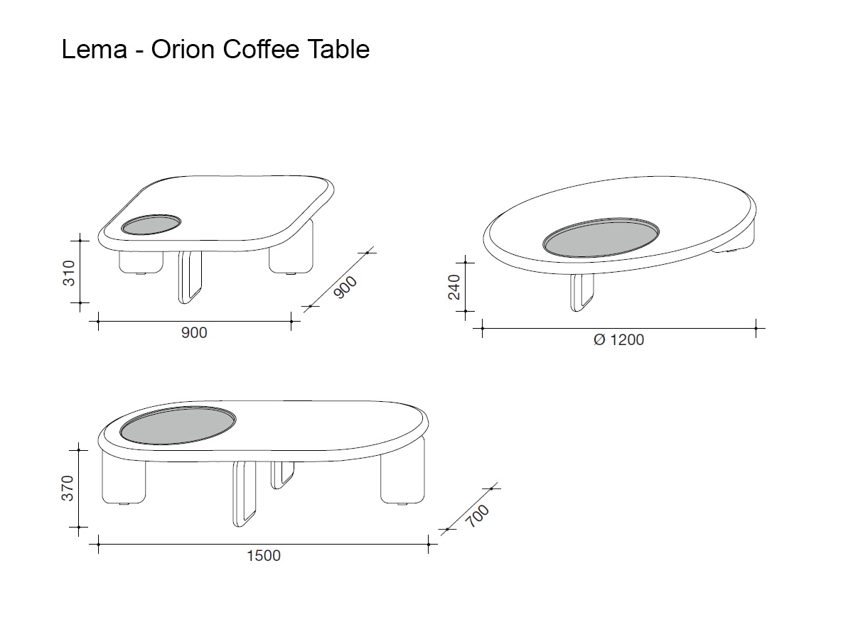 Lema Orion Coffee Table