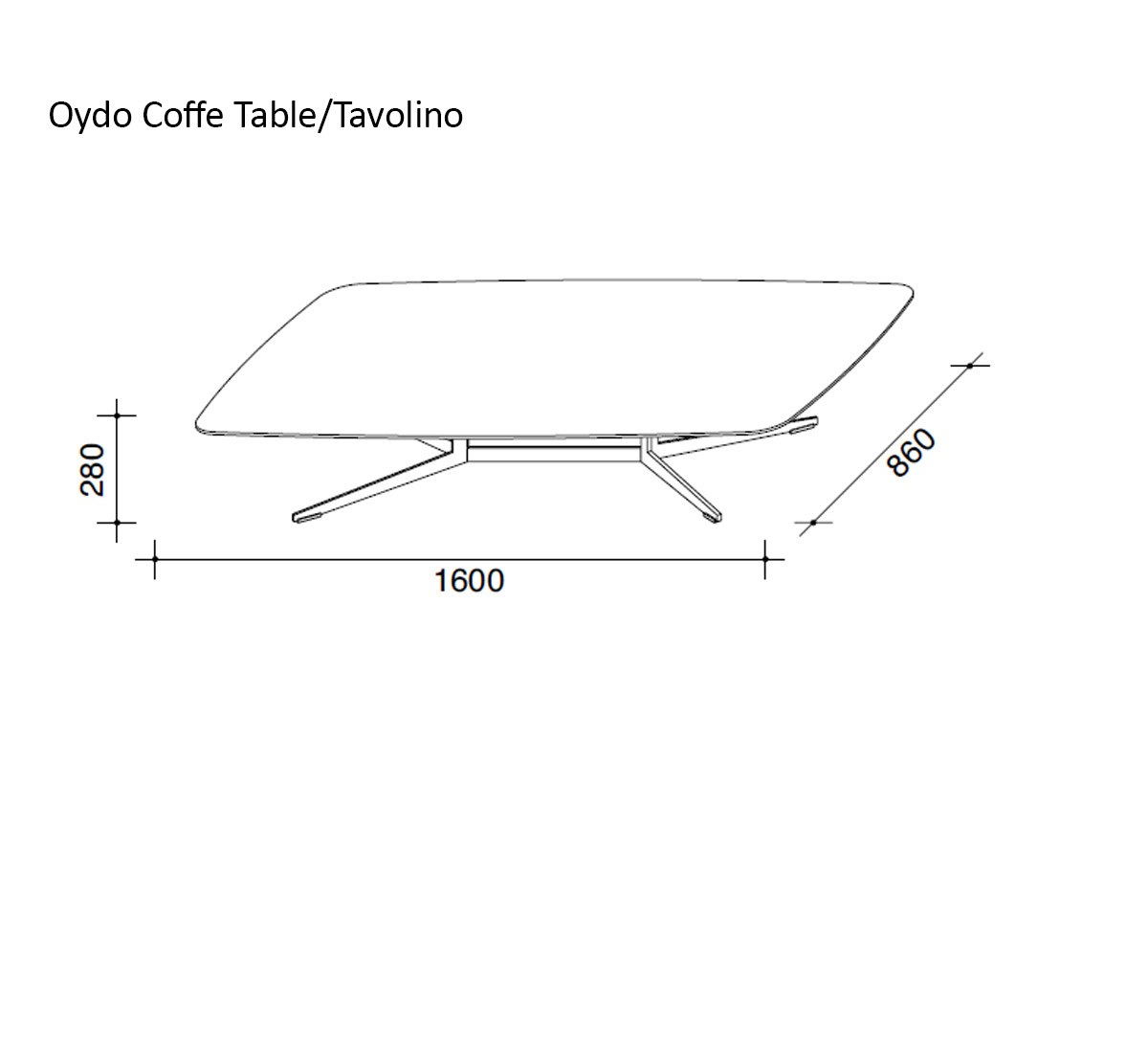 Lema Oydo Low Coffee Table