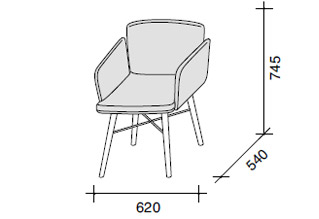 Lema Tabby Chair