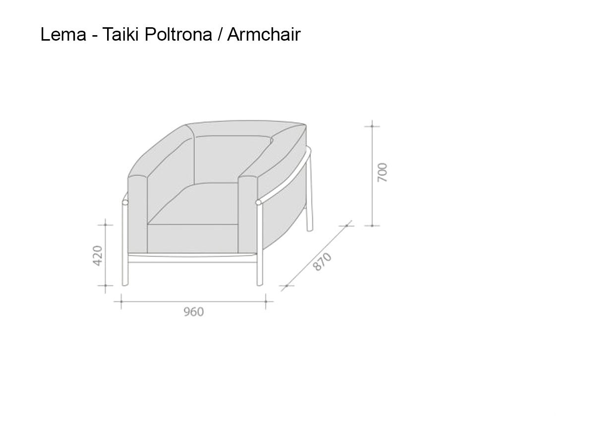 Lema Taiki Armchair