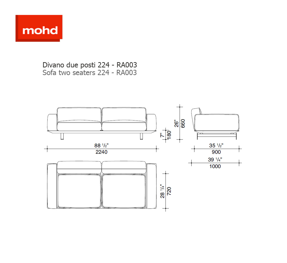 Lema Yard Sofa