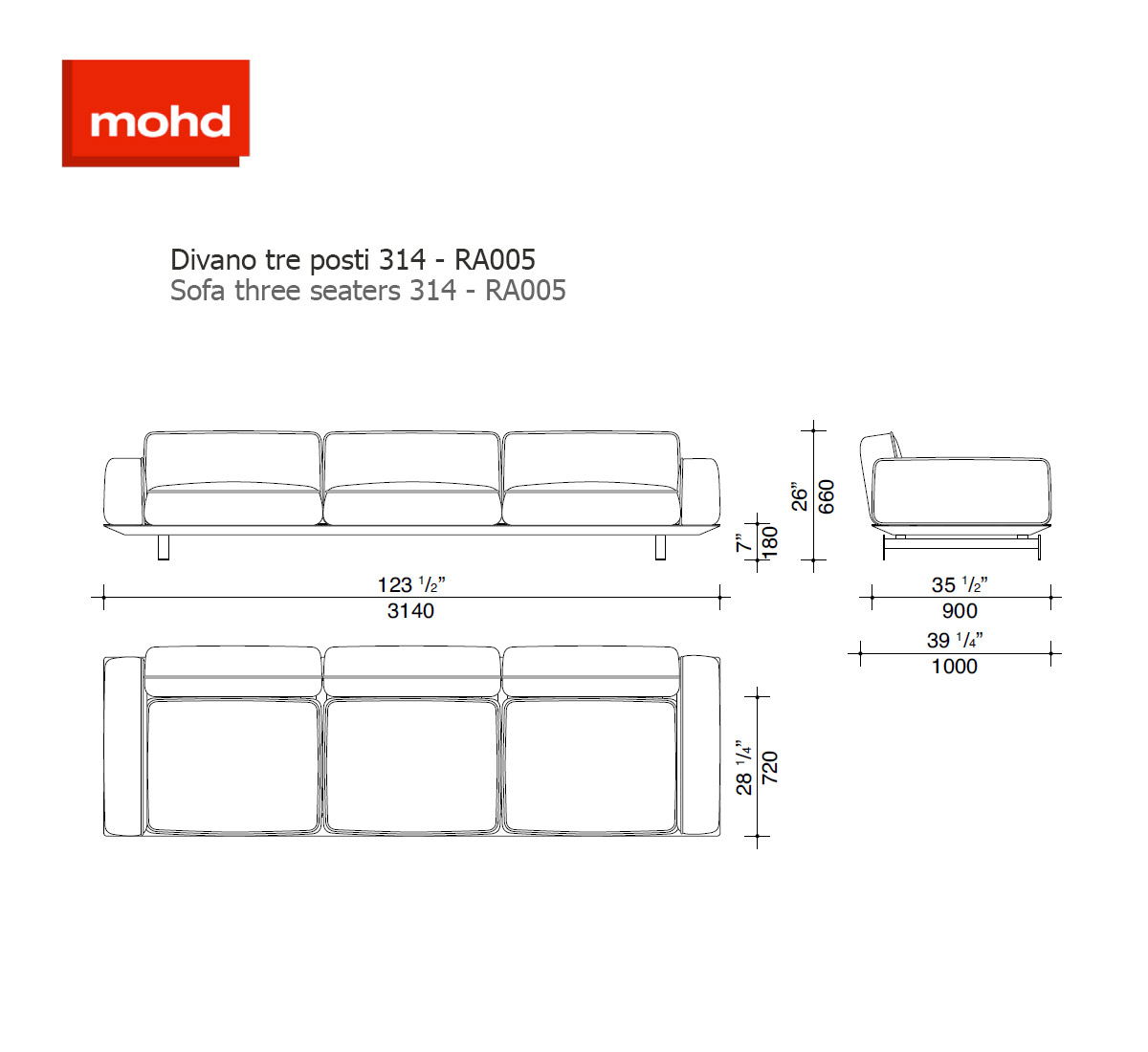 Lema Yard Sofa