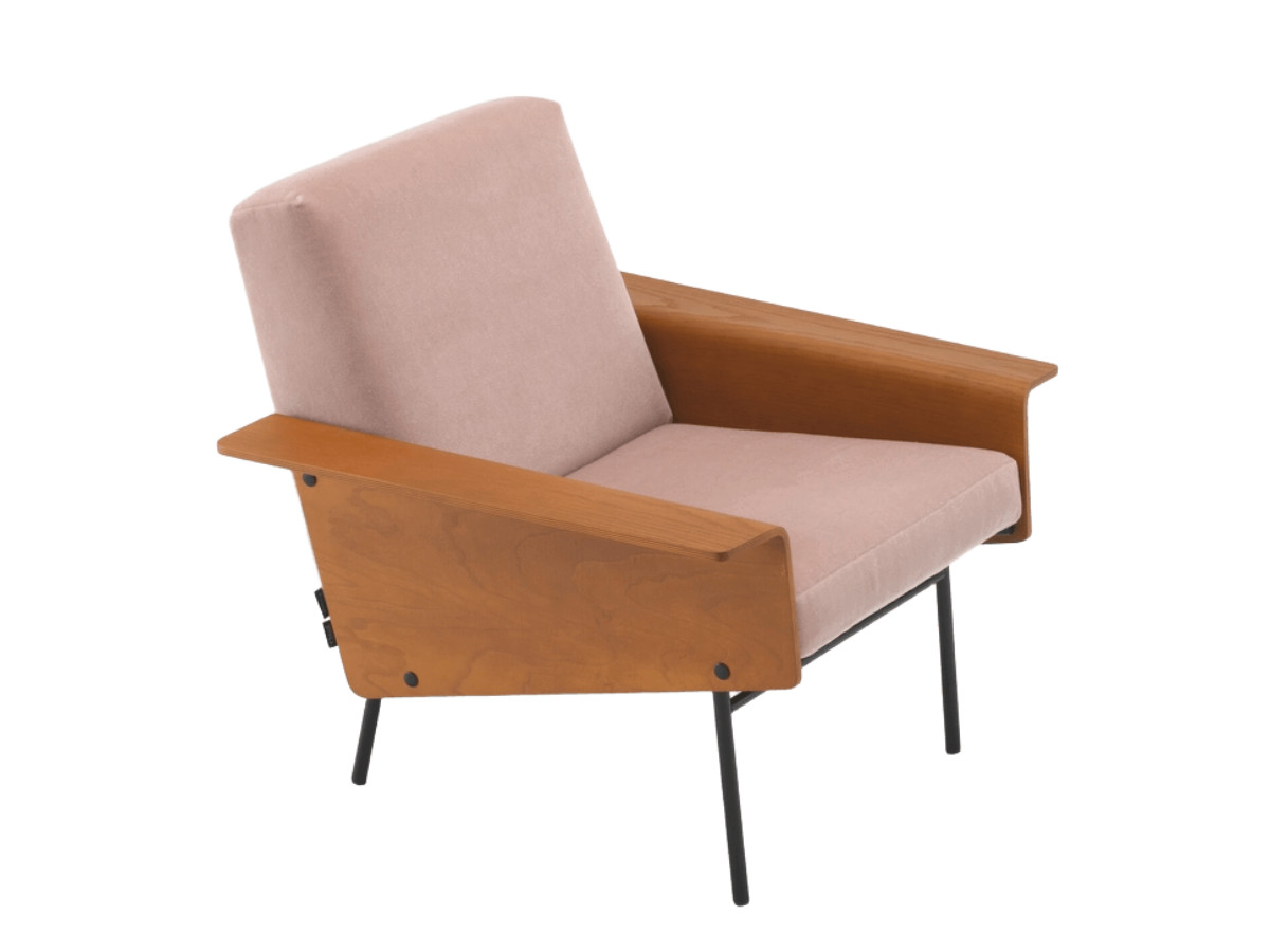 Ligne Roset G10 Armchair Wood Arms