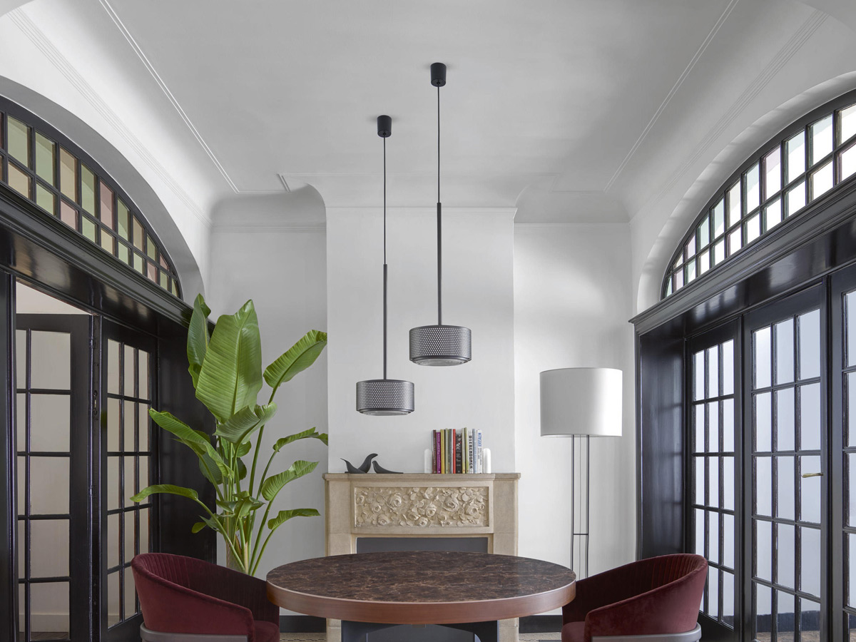 Ligne Roset G13 Am Suspension Lamp