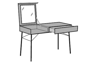 Ligne Roset Juliette Coiffeuse