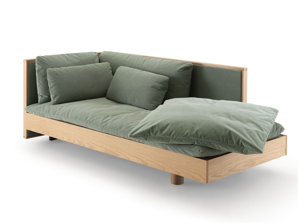 Ligne Roset Kobold Soft Chaise Longue With Armrest