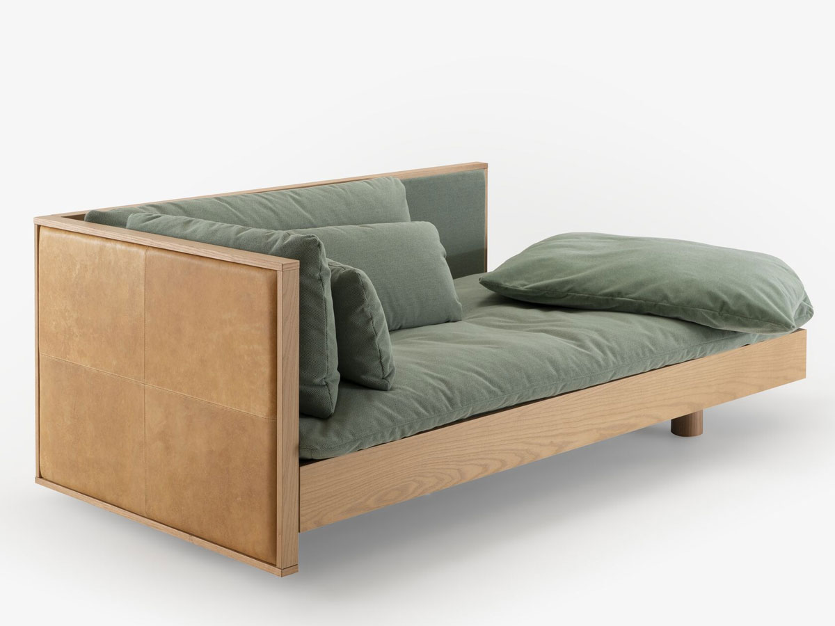 Ligne Roset Kobold Soft Chaise Longue With Armrest