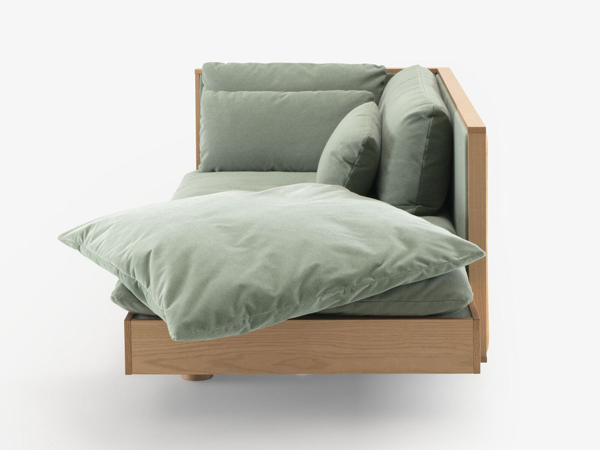 Ligne Roset Kobold Soft Chaise Longue With Armrest