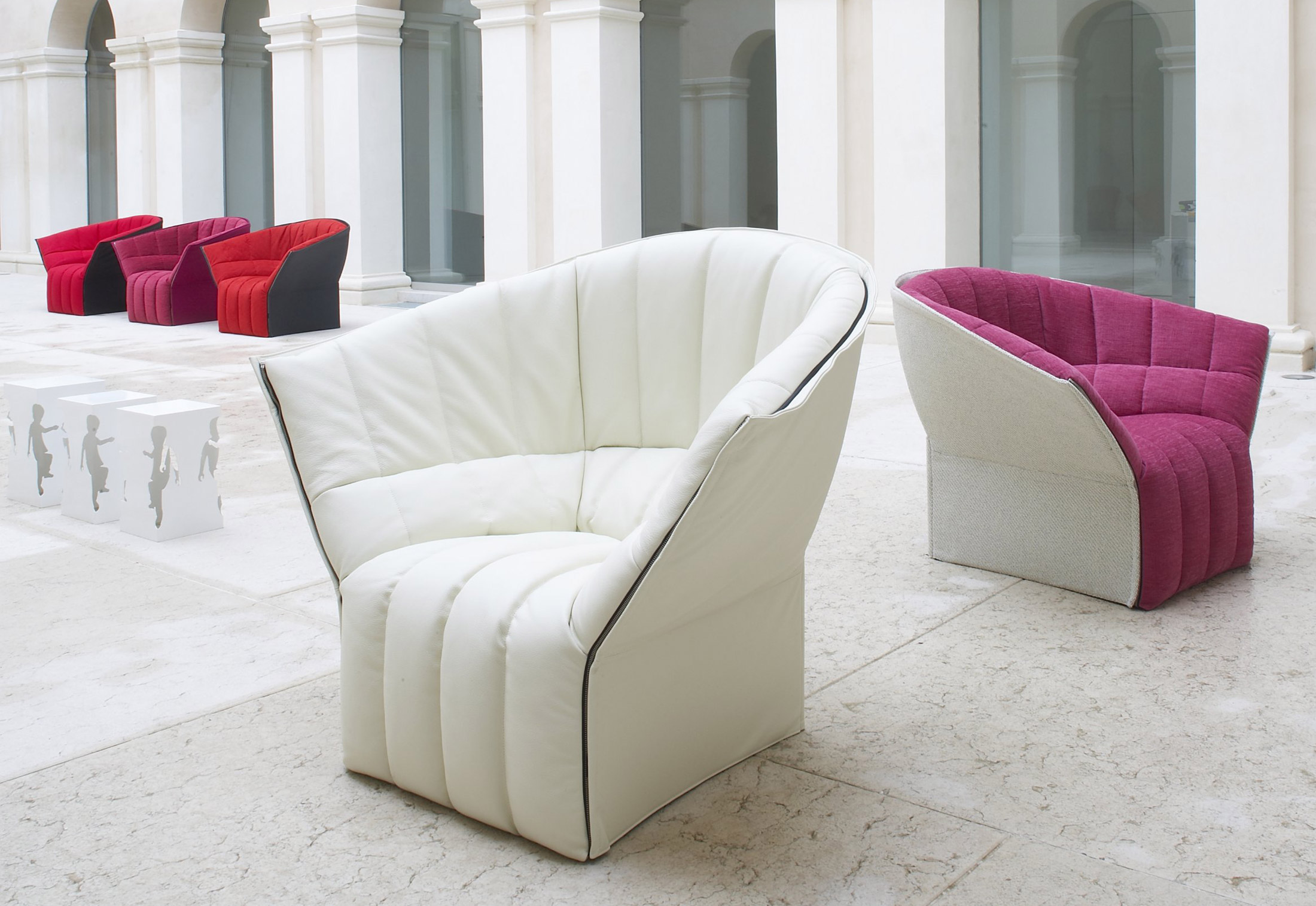 Ligne Roset Moel Armchair Backrest Low