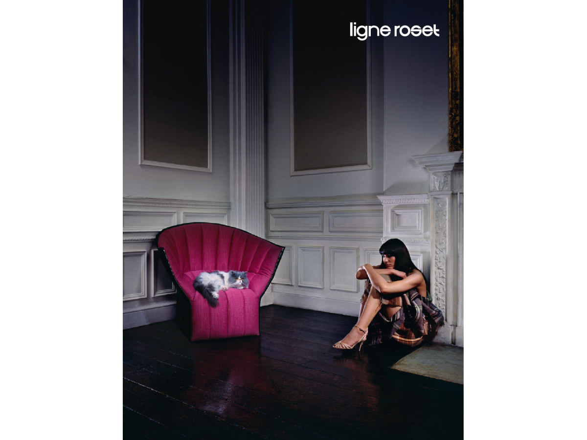 Ligne Roset Moel Armchair Backrest Low