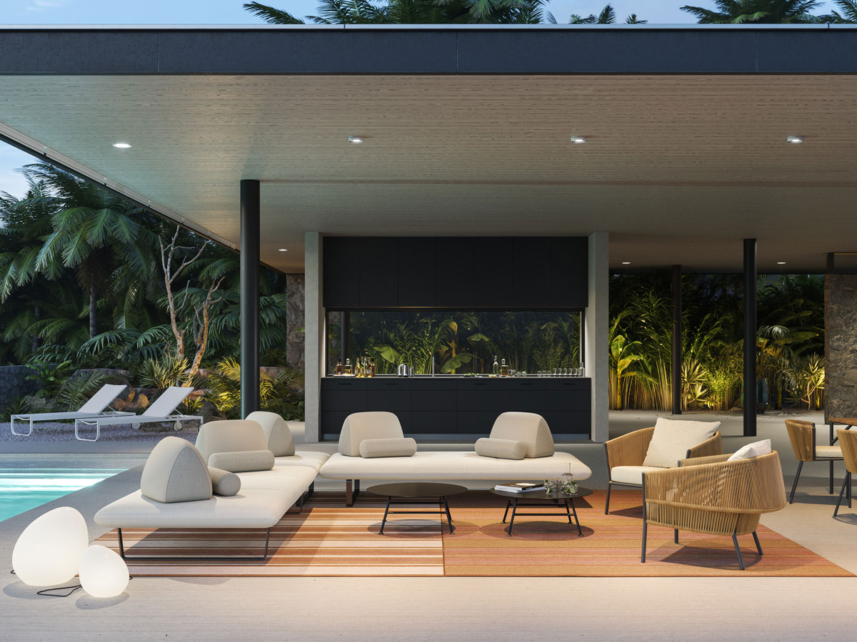 Ligne Roset Murtoli Sofa Outdoor