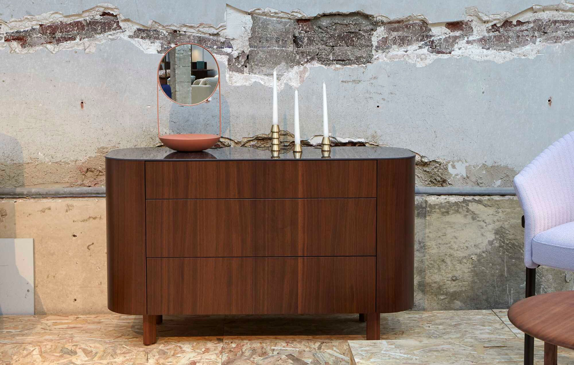 Ligne Roset Parabole 3 Drawer Chest
