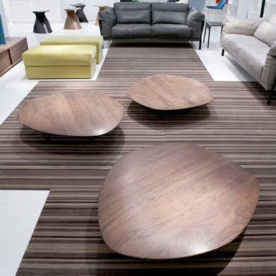 Ligne Roset Pebble Coffee Table Concavo