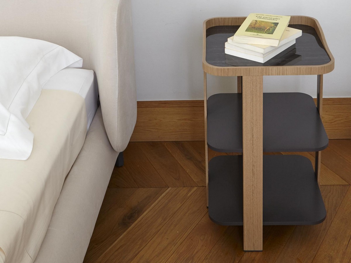Ligne Roset Postmoderne Bedside Table